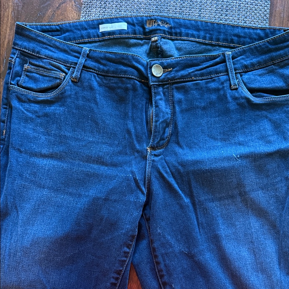 Kut from the Kloth Women's Dark Blue Skinny Jeans
